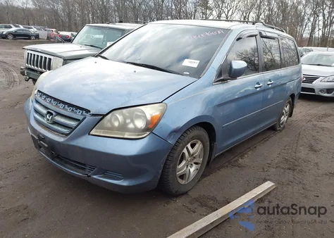 2006 Honda Odyssey Ex z USA, uszkodzony, nr VIN 5FNRL38436B086163